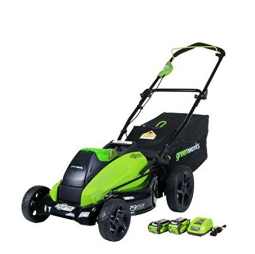 GreenWorks 40V 2500502 G-MAX 19-Inch mower