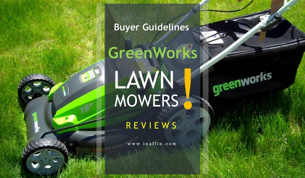 greenworks lawn mowers review reel electric cordless battery green works lawn mower review