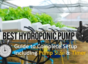 water pump for hydroponics and aquaponics